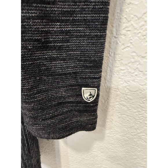 Kuhl Women’s Isla Long Hooded Sweater Jacket Size Xs Gray Wool Blend Outdoors - Picture 4 of 9
